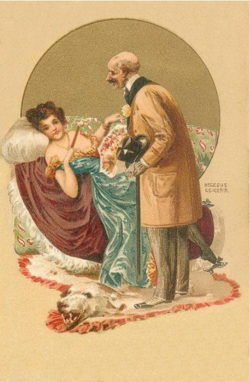 The Eager Suitor by Hegedus Geiger